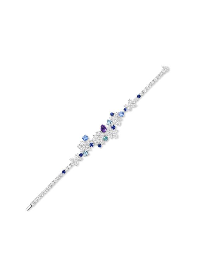 海瑞温斯顿Marvelous Creations 顶级珠宝系列的 Purple Marquesa手炼。（Harry Winston提供）