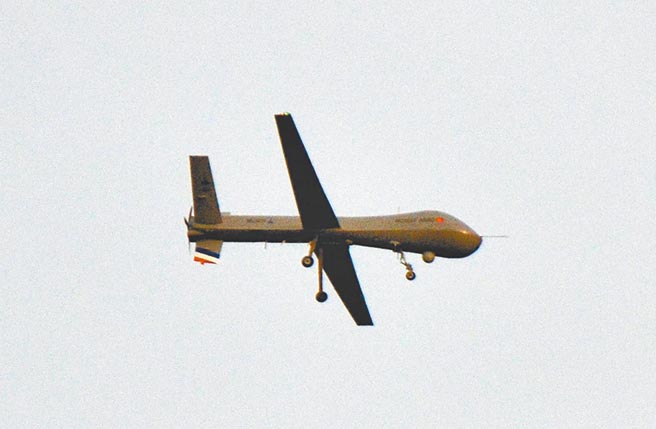 中科院研发的腾云无人机。（中央社）