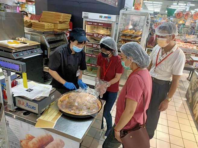 家乐福职场体验-体验熟食区示意图。（台中市政府提供／卢金足台中传真）