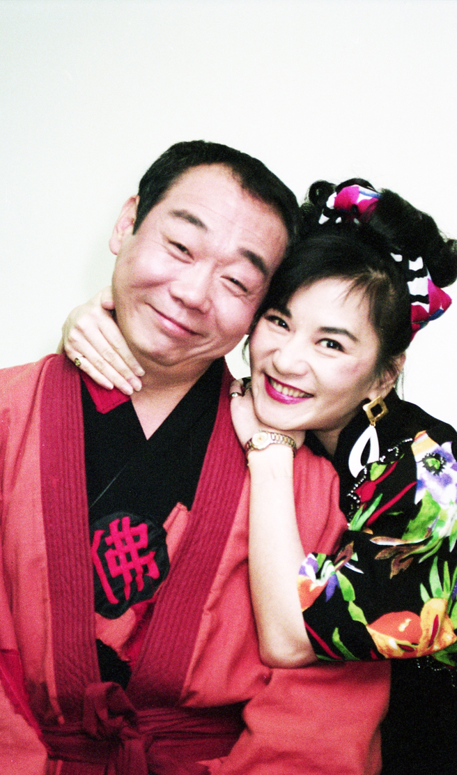 张小燕先前第一个到灵堂哀悼顾宝明。（图／中时资料照片）