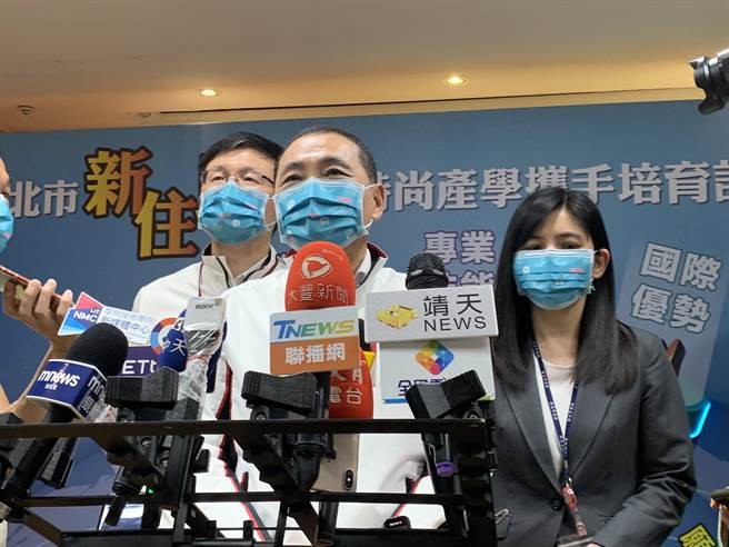 新北今天本土＋10，侯友宜证实树林某科技厂移工确诊。（叶德正摄）