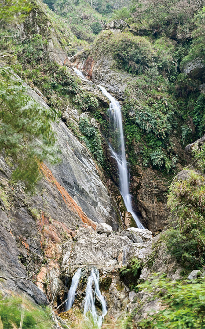 白楊瀑布是太魯閣國家公園裡已知最大最壯觀的瀑布。(圖/花蓮趣)