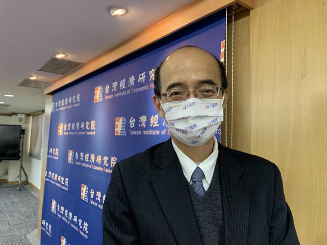 （台湾经济研究院长张建一。图／陈碧芬）