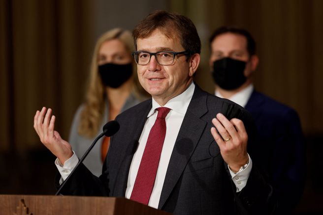 加拿大资源部长威金森（Jonathan Wilkinson）。(图／路透社)