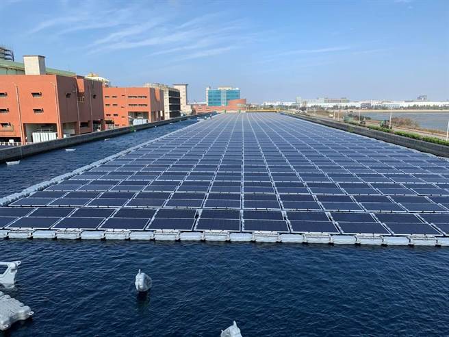 中龙钢铁公司以最佳调度模式节约用水量，持续精进厂内水资源管理效率。(中龙钢铁提供／林欣仪台中传真)