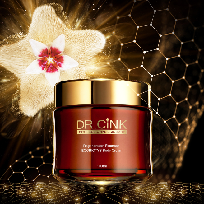 同系列推出「DR.CINK 再生紧肤花蜜身体精华霜」，添加三重蜂王「南法蜂胶蜜」、「麦卢卡蜂蜜」与「蜂王浆五胜肽」，能够平衡肌肤表面微生态、增强免疫屏障、维持肌肤膨润、修护受损肌肤。（图／品牌提供）