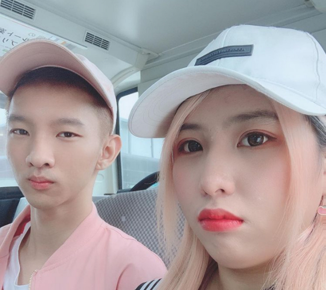 笑笑衰卷小玉换脸谜片事件。(图/ 摘自笑笑IG)