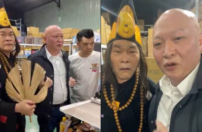 澎恰恰重提光碟案遭网批，林董呛酸民。(图／取自澎恰恰脸书)