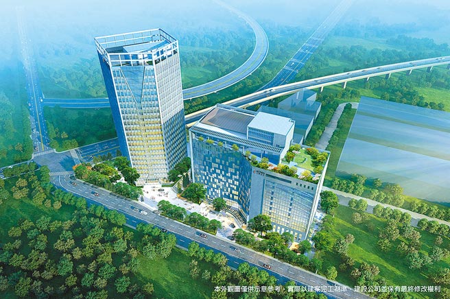 「憶聲智匯科技園區」為全台首座科技森林。圖／業者提供