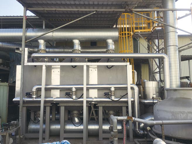 鼎堅綠能可針對揮發性有機氣體VOCs不同濃度及排量，提供符合各產業需求的解決方案，提早為漸趨嚴格的環保法規做好萬全準備。圖／鼎堅綠能提供