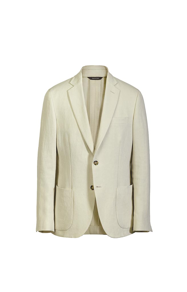 Loro Piana 西装外套，8万9100元。（Loro Piana提供）