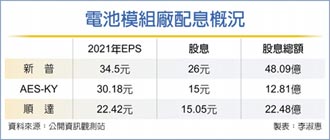 新普去年每股大賺34.5元