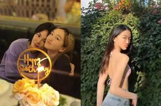 王菲愛女懶理比基尼爭議 15歲李嫣只穿bra洩母女真實互動