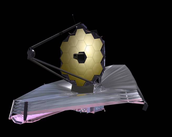 被認為將開拓本世紀天文學最壯麗景象的詹姆斯．韋伯太空遠鏡，預計在今年夏天可以傳回首張全解析度的天文照片。（圖／NASA）