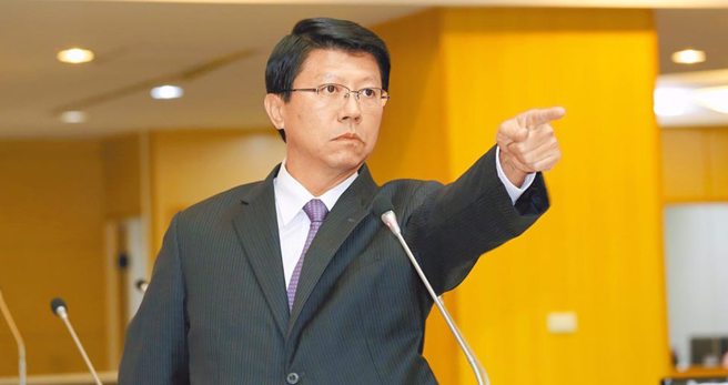 國民黨台南市長參選人謝龍介。（台南市議會提供／曹婷婷台南傳真）