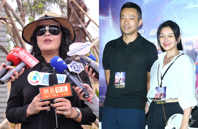 張蘭多次為大汪離婚開腔。（圖／中時資料照片）