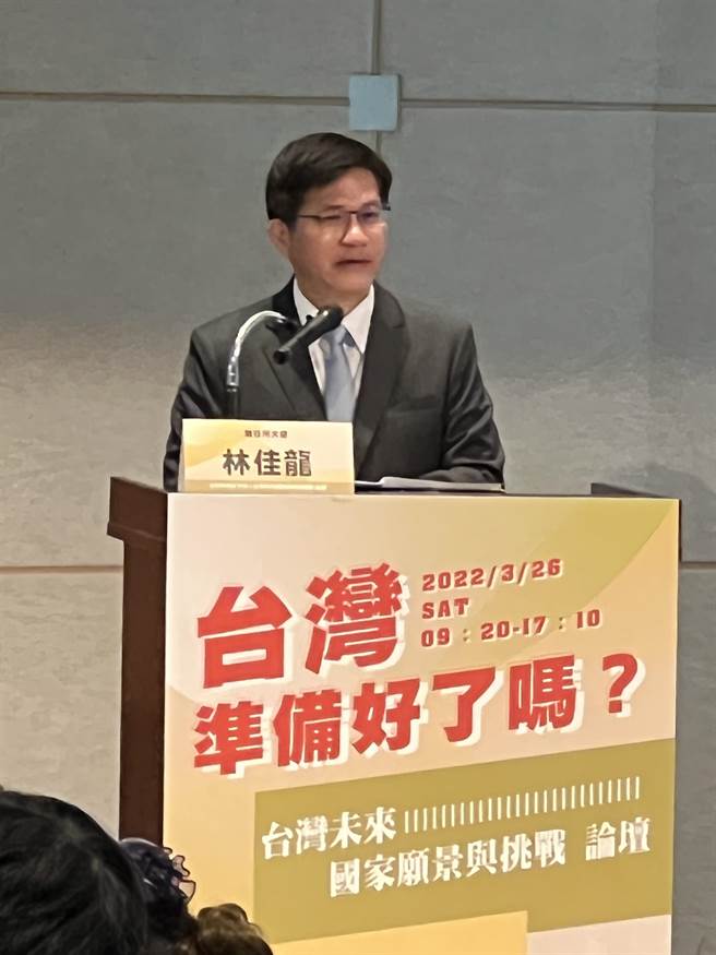 子弟兵表态参选台中市长是逼蔡其昌表态？林佳龙：带动有志担任候选人的人。曾薏苹摄