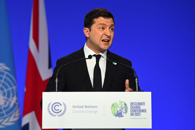 乌克兰总统泽伦斯基(Volodymyr Zelensky)(图/路透)