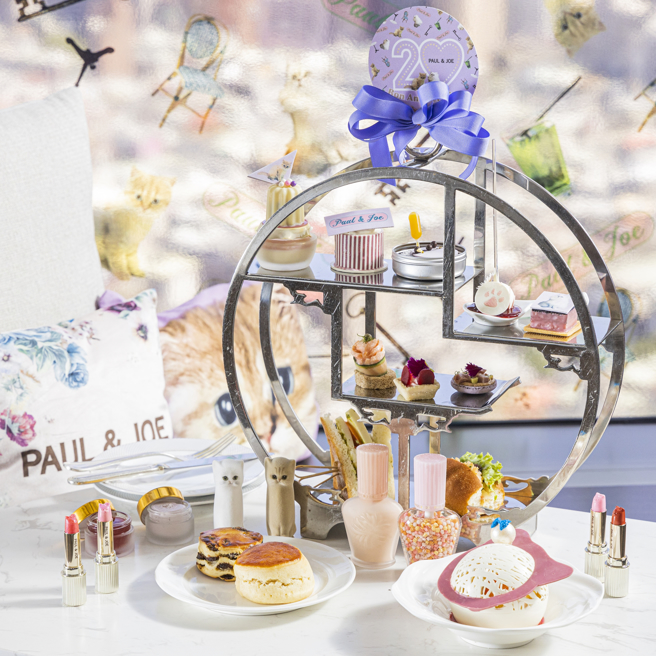 马可波罗酒廊 X PAUL & JOE浪漫巴黎下午茶。（图／品牌提供）