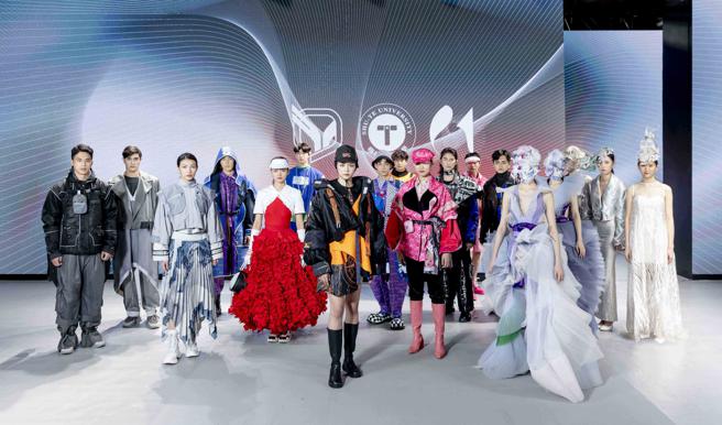 臺北时装周AW22校际展演树德科大。（臺北时装周提供）