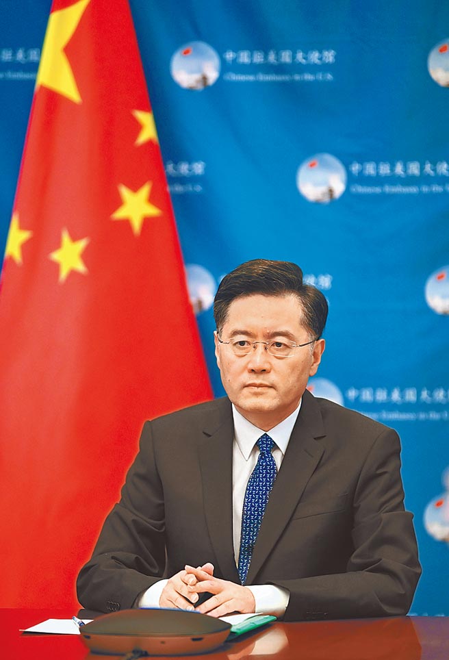 中国驻美大使秦刚。（中新社资料照片）