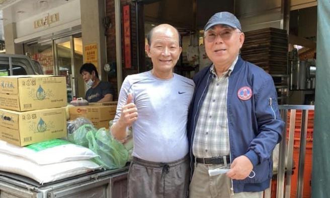 左化鹏》王老五卖豆腐。（照片来源：作者提供）