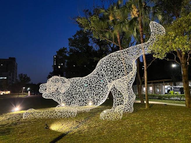 2021＋桃園地景藝術節狂吸159萬人次，桃園市長鄭文燦宣布閉幕不閉園，20件作品延展到5／1。(蔡依珍攝)