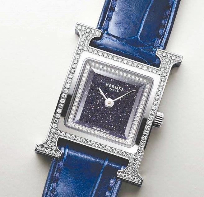 爱马仕Heure H宝石腕表。图／爱马仕提供
