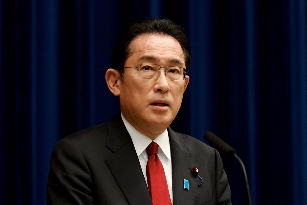 日本首相岸田文雄今天表示，正准备于本次国会会期修正外汇法。图／路透社(photo:ChinaTimes)