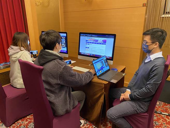 清大開發「AI鷹眼」數位監考防弊系統。（林志成攝）