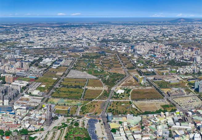 台中市政府指出，水湳经贸园区都市计画，依2016年前市长林佳龙公告的版本来执行，原规画作为青创园区的创研一共13.67公顷，「一笔都没出售」。（台中市政府提供／卢金足台中传真）