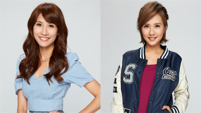 中天主播李珮瑄（左）、何橞瑢。（中天新聞提供）