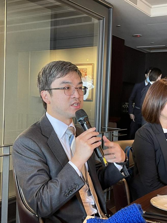 （南山人寿副董事长尹崇尧承认将竞选寿险公会理事长。图／彭祯伶）