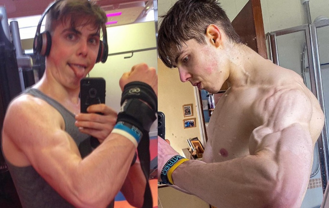 27岁健身网红斯科特-穆雷因心臟衰竭离世。（图／IG@its_scottmurray）