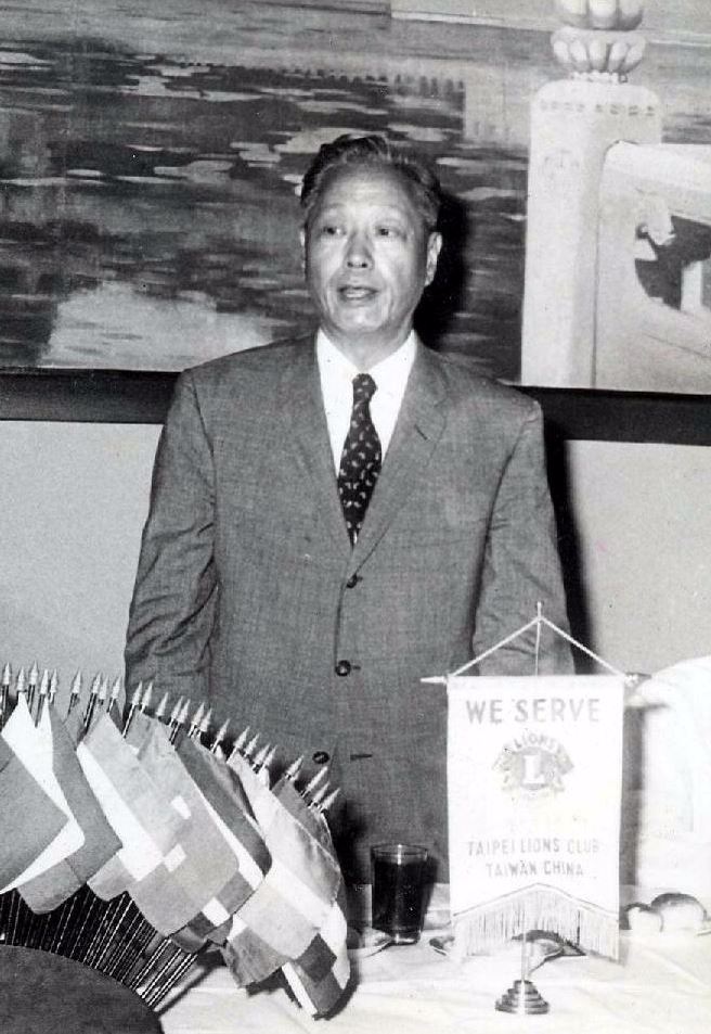 董显光。（中时报系檔案照片）