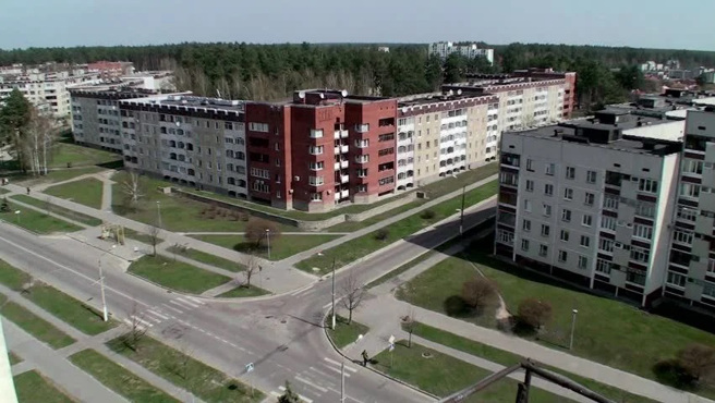 烏克蘭北方小鎮斯拉夫蒂奇在戰爭前的模樣。(圖/shutterstock)