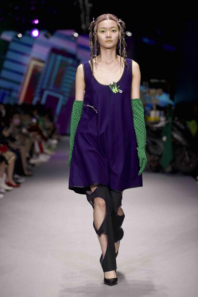 #DAMUR 2022秋冬系列。（臺北時裝週提供）