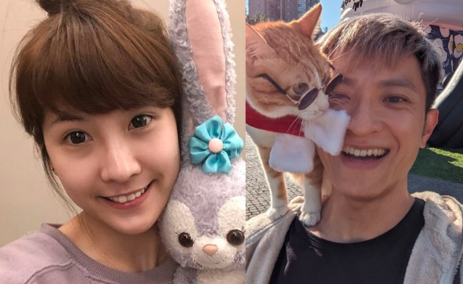 李珮瑄(左)與簡至豪(右)兩位中天主播是好朋友，不但有高顏值本錢還能一秒搞笑。（圖／取自兩人IG）