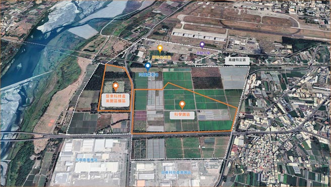 屏东目前报编中的园区，包括科技产业园区扩区、屏东科学园区、六块厝产业园区等，未来将成为屏东的产业新聚落。图／屏东县政府提供