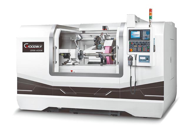 程泰機械所開發的GRW系列走頭式CNC磨床。圖／業者提供