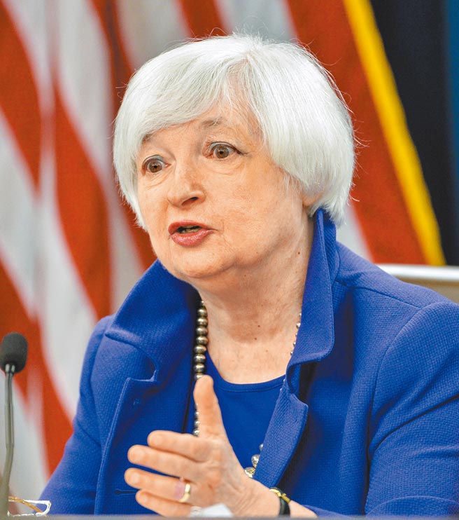 美国财政部长叶伦。（新华社）