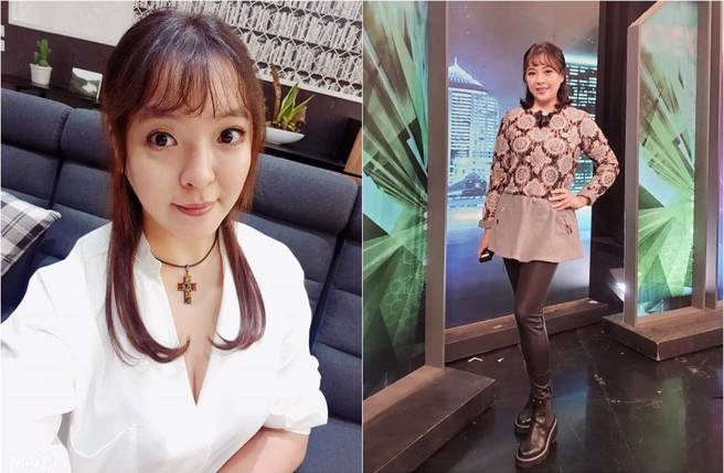 宣宣在1月中罹患顏面神经麻痹。（图／翻摄自陈伶宣脸书）