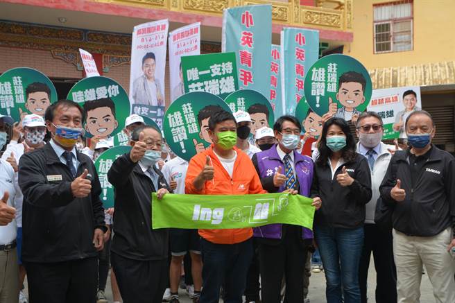 民进党屏东县长初选陷激战，庄瑞雄发影片直指国民党势力介入党内初选。（谢佳潾摄）