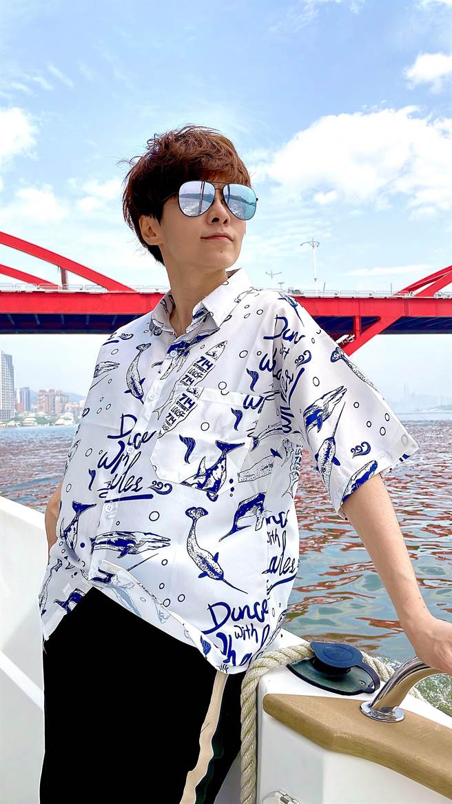 朱佳期計畫有朝一日能從台灣開遊艇到帛琉。（固力狗娛樂提供）