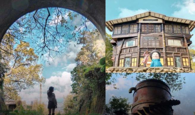 一秒掉入宫崎骏动画世界！独享霍尔城堡 寻觅千寻隧道 (图片／ReadyGO)