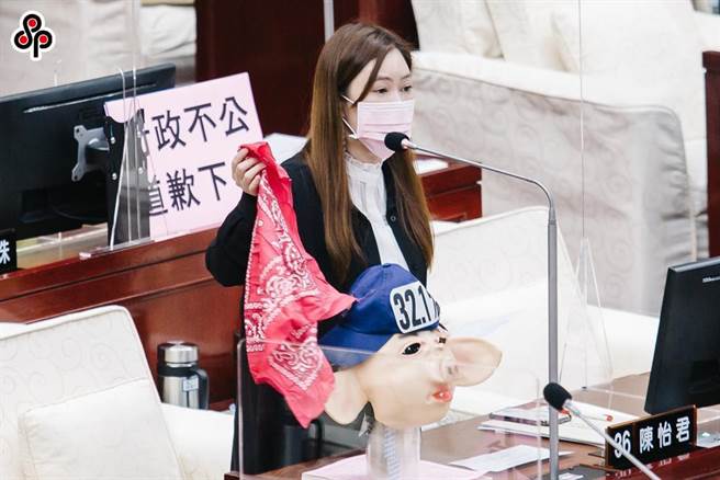 議員陳怡君質疑，柯文哲的參訪行程不夠公開、中立。（本報資料照片）
