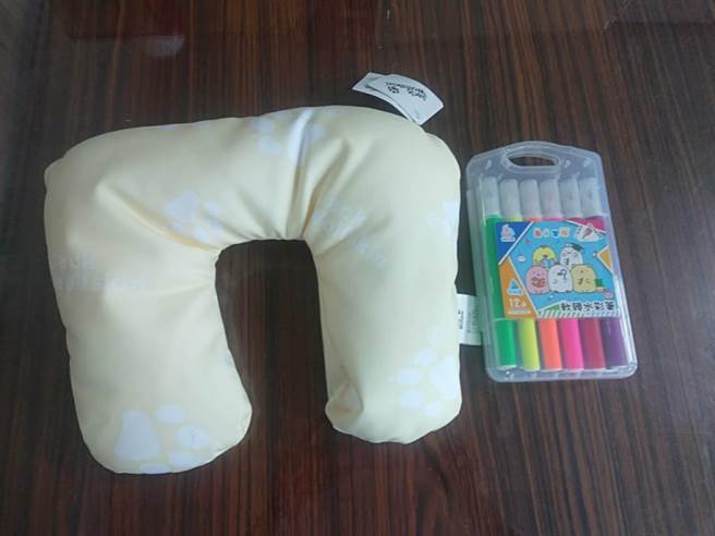 竹南镇公所今年发放给镇内幼儿园儿童节纪念品。（竹南镇公所提供／谢明俊苗栗传真）