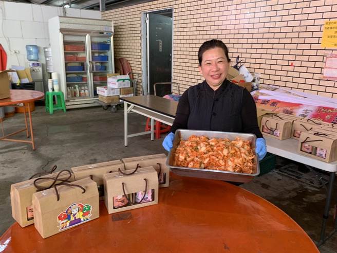 蘆竹慈母宮宮主朴婕瑀。（陳夢茹翻攝）