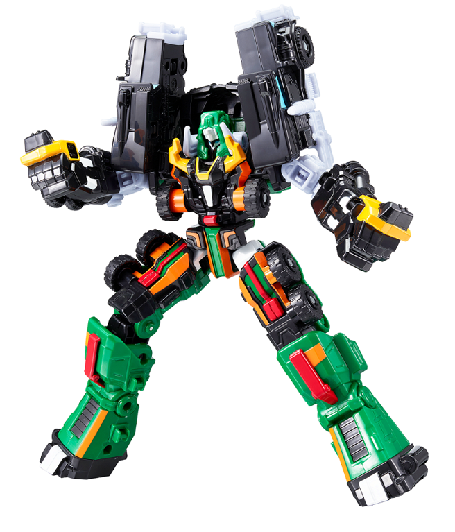 新光三越FUNBOX－机器战士GD中型狂野蛮牛。（新光三越提供）