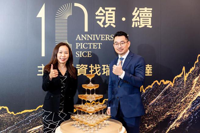 （百达投顾总经理林秋瑾(左)、百达投顾产品经理黄俊苔(右)。图／百达投顾提供）